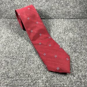 Stringbeans Plus Necktie 2.5"X55" Red Geometric Allover Formal